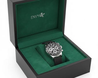 ENVY Greed Edition - Reloj Onyx Negro Plateado