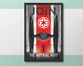 Star Wars - Imperial Navy Poster 11x17