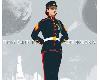 Colonial Marines Recruitment Print 11x17 - Etsy
