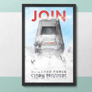 Star Wars - Imperial Blizzard Force Poster 11x17
