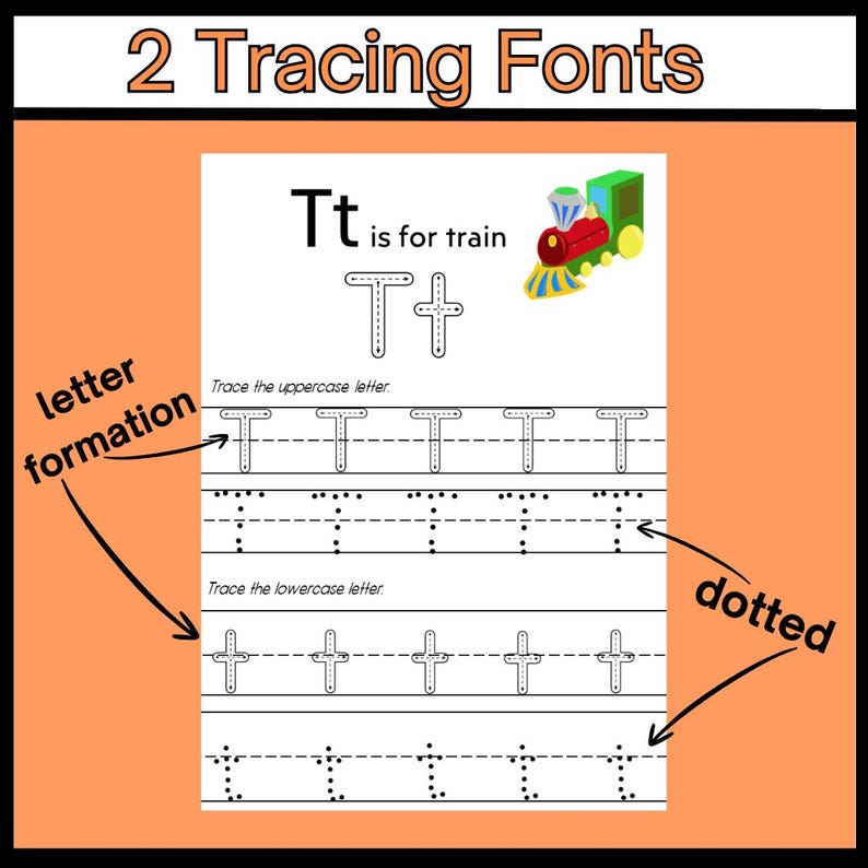 Alphabet Tracing Worksheets | Uppercase and Lowercase Letters ...