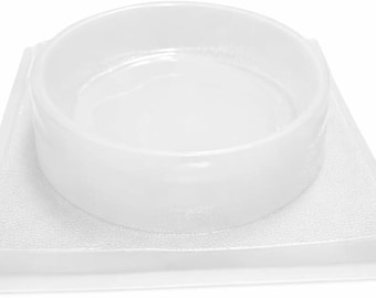 Round Ice Bucket Gelatin Mold – 2.3 Liter Tina Hielera Plastic Jello Mold