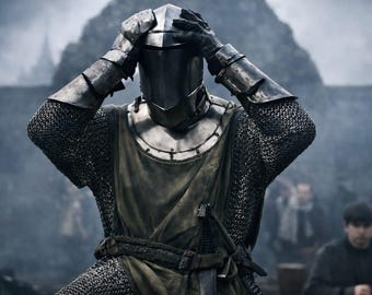 Medieval Knight Armor Full Plate Steel Suit | LARP Cosplay Renaissance Fair of The Seven Kingdoms