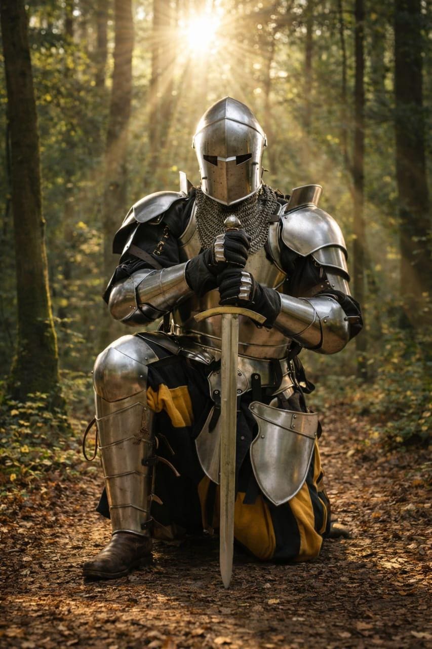 HISTORIC HANDICRAFT Costume de chevalier médiéval allemand