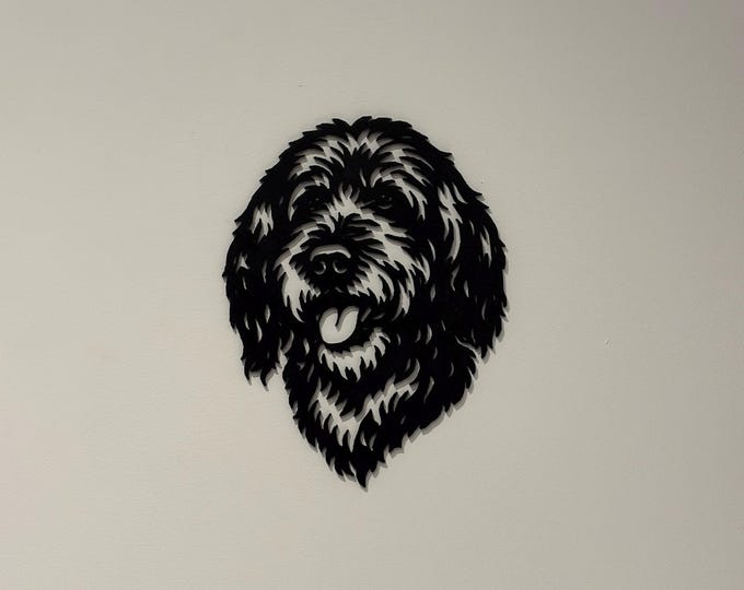 Otterhound wall piece