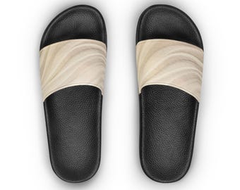 Neutrala Marmor Virvel Slidesandaler