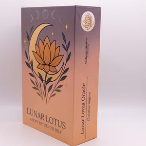 Lunar Lotus Oracle Deck | Mindfulness, Spiritual Reflection & Journaling Cards image 12
