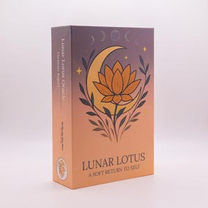 Lunar Lotus Oracle Deck | Mindfulness, Spiritual Reflection & Journaling Cards image 11