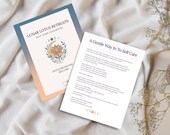 Lunar Lotus Self Care 'Cookbook' - Printable Journal (Instant Download)