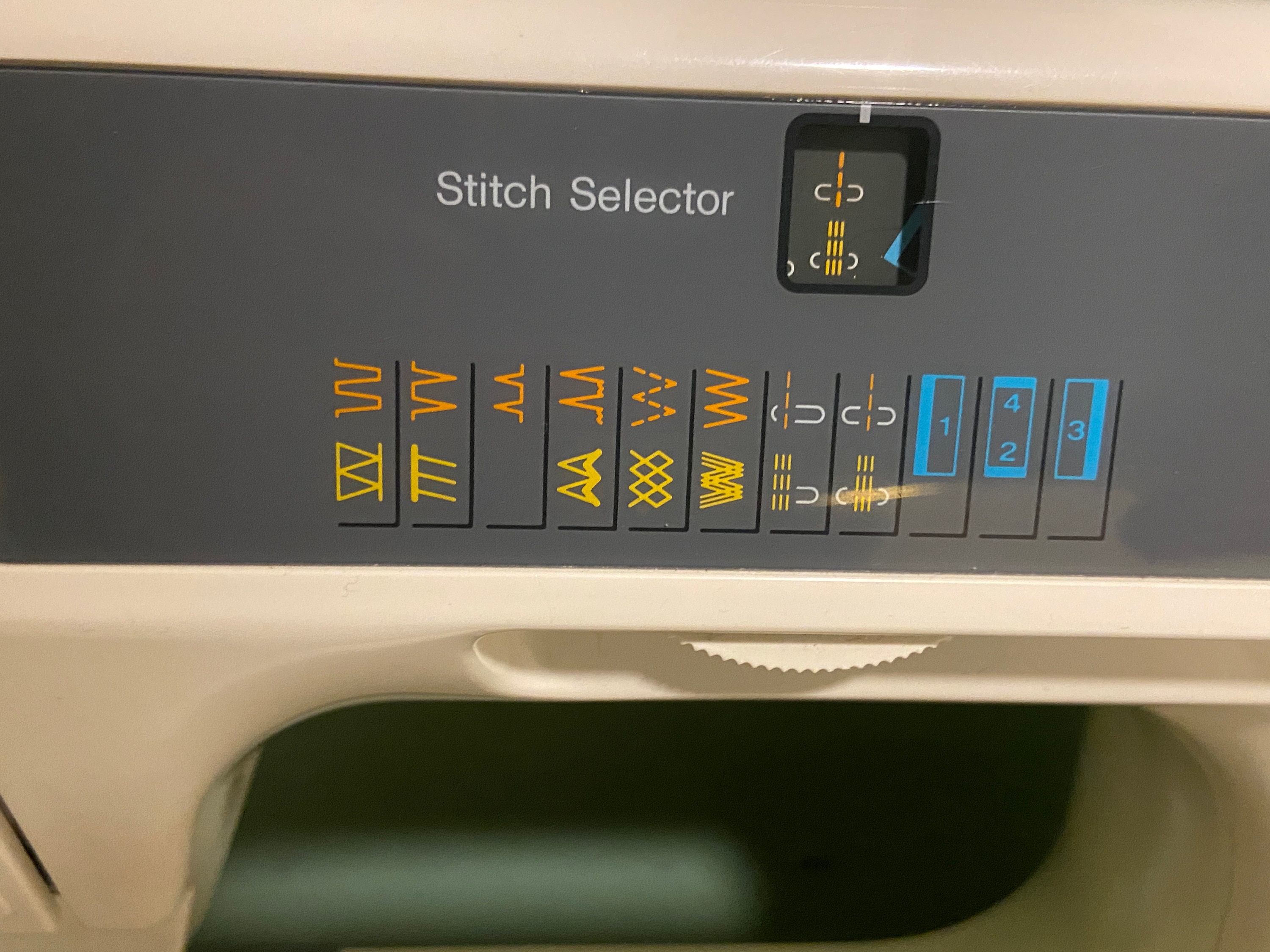 Kenmore 24 Stitch Sewing Machine with Extras | EstateSales.org Kenmore 12 stitch sewing machine