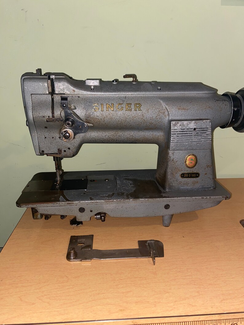 Industrial Singer 211G165 Walking Foot Needle Feed Sewing Etsy