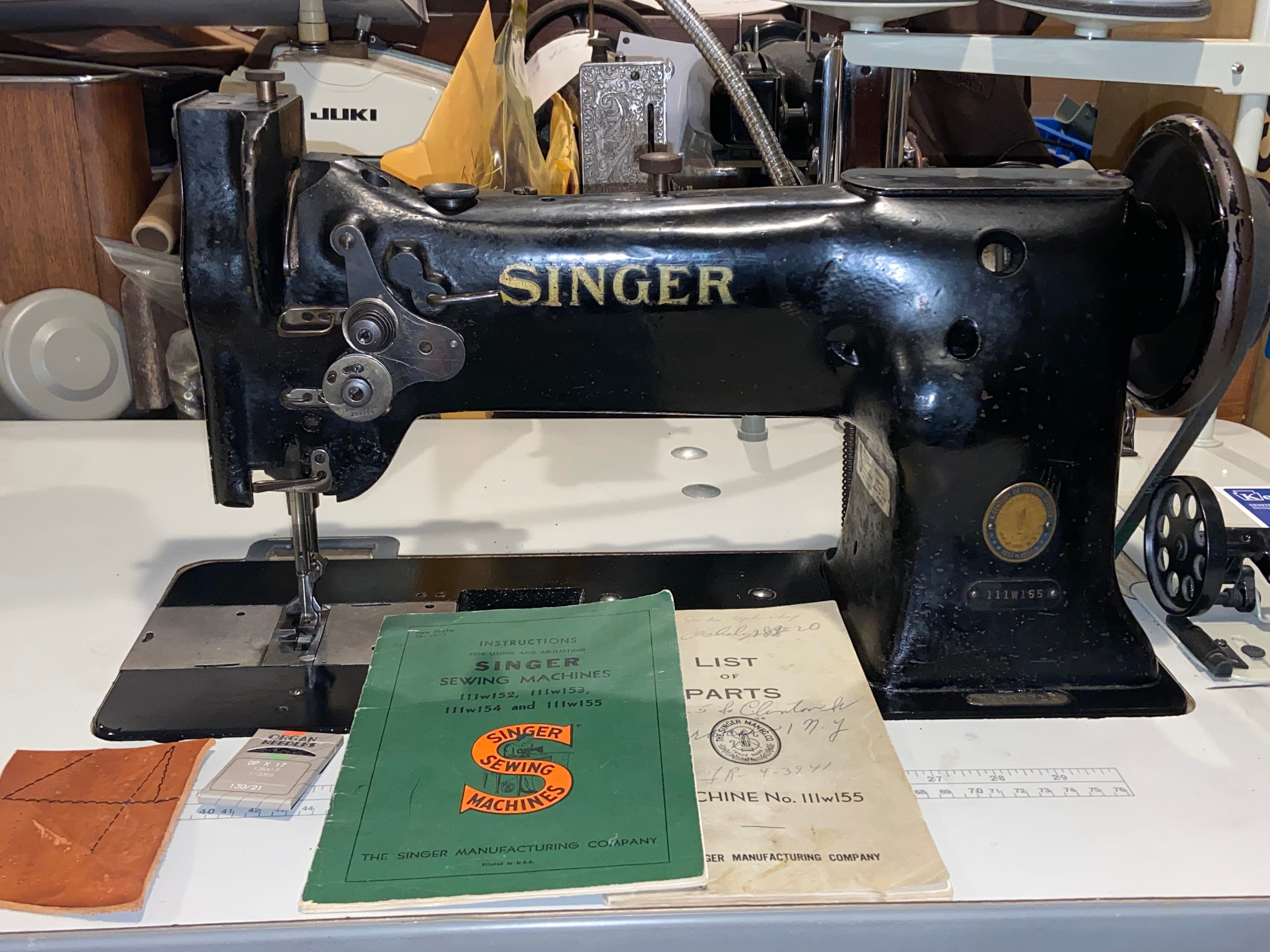 Singer Industrial 111W155 Sewing Machine Walking Foot Leather