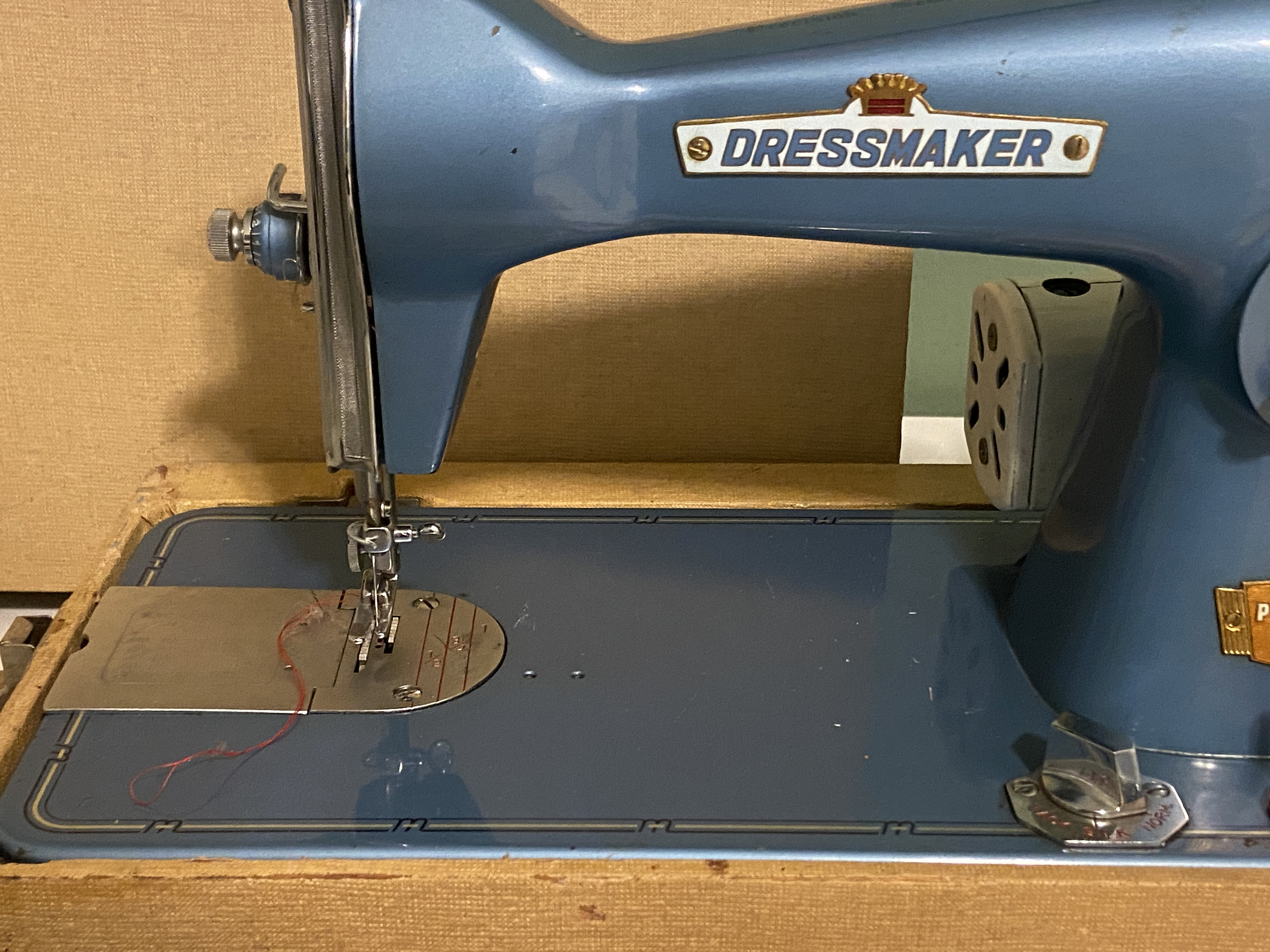Vintage Blue Dressmaker #42 Sewing Machine Japan - Etsy