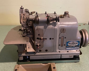 Merrow M-3DW Three Thread Overlock Sewing Machine Serger High Speed  in Excellent Working and Cosmetic Condition