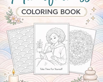 マインドフルネスぬり絵