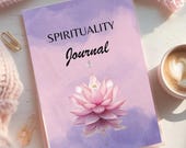 Spirituality Journal Printable A4 | 57 Page Mindfulness Planner, Meditation, Chakras, Manifestation, Self Care PDF