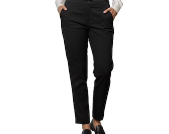 Pantalones de nieve de forro polar negro para mujer Stormpack Sunice (01) - Talla grande - Idea de regalo personalizada