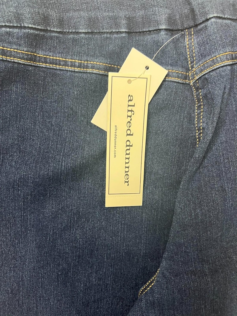 Allure-broek dames spijkerbroek modern fit denim (038) Gepersonaliseerd cadeau-idee afbeelding 9