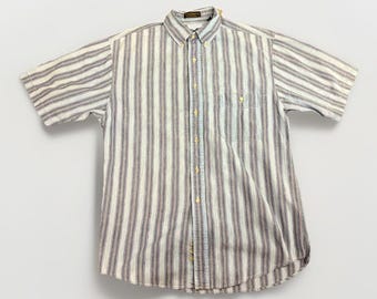 Camisas vintage Eddie Bauer Indian Chambray de los años 80 y 90, talla L