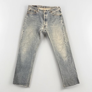 Vintage 90er Jahre Levi's 501 XX Button-Fly Denim Blue Jeans 36x36 (36x31) USA MADE