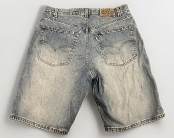 Levi's Silver Tab Jeans Vintage 90s Baggy Denim Carpenter Shorts