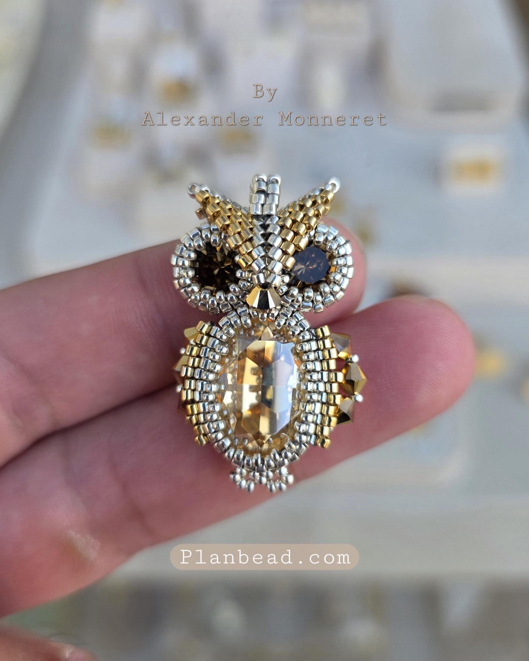 Planbead - The Owl of Athena - 24kt - PDF Pattern