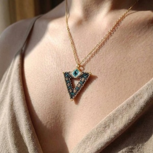 Planbead - Colgante Mati (Ojo Turco), Pendientes PDF