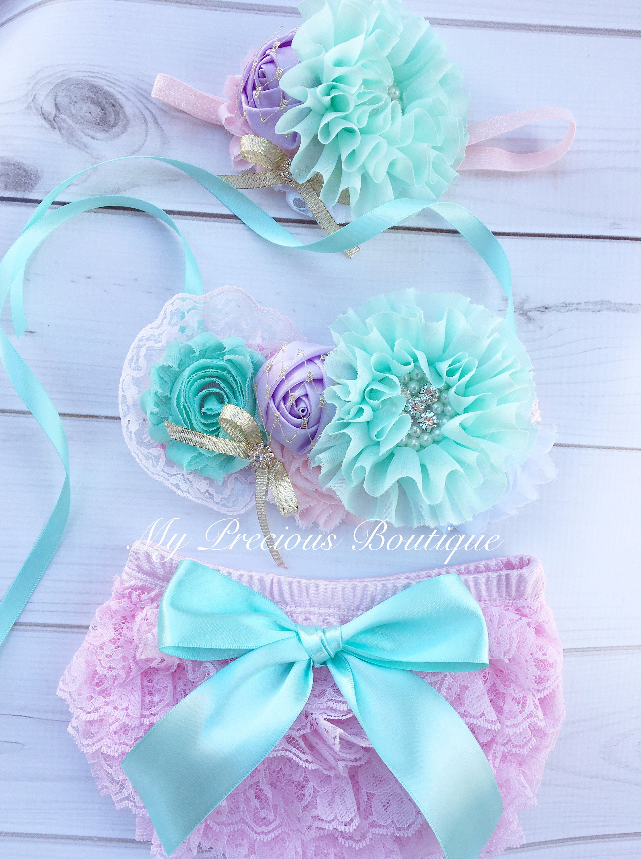 unicorn cake smash outfit