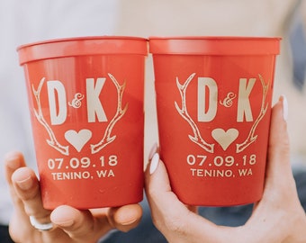 Frosted Wedding Cups Custom Wedding Cups Cheers Y/'all Cups Cup 1461 Wedding Cups Personalized Cups Wedding Favors Rustic Cups