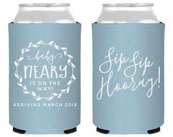 baby shower koozie favors