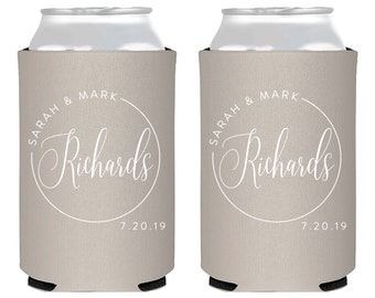 koozie cups wedding favors