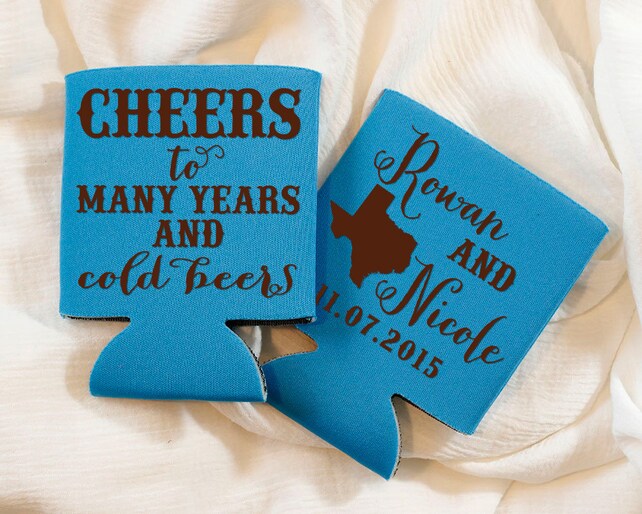Custom Wedding Favors Cheers Wedding Favors Western Bridal Shower