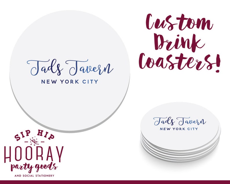 Birthday Coasters 1949 Party Coasters Any Year Feminine Coasters Beer Coaster Custom Coasters Fun Coasters Party Coaster
