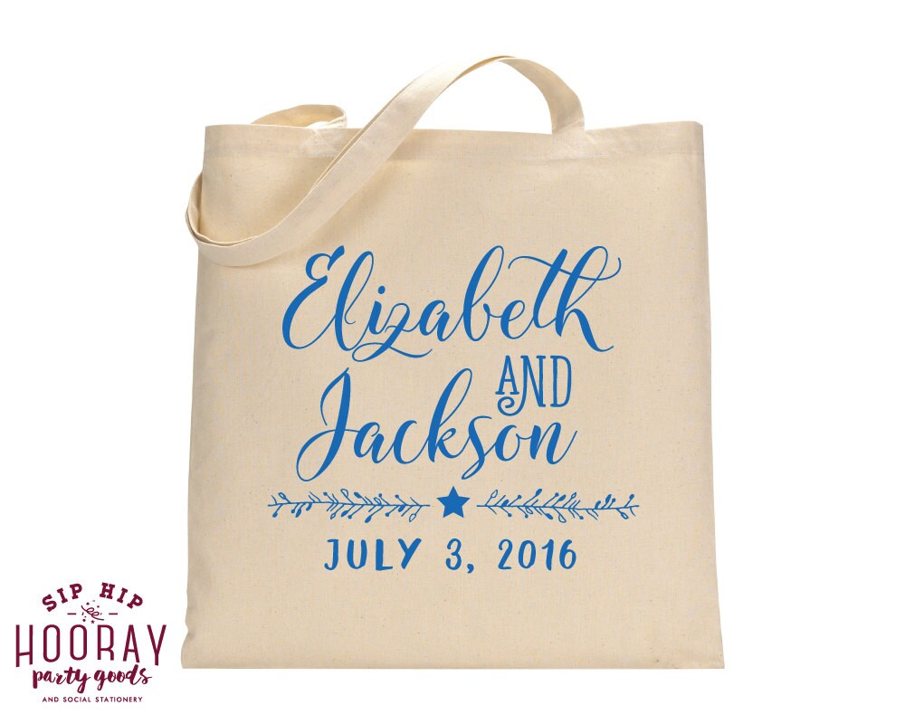 Canvas Totes Custom Wedding Favors Favors Bags Etsy