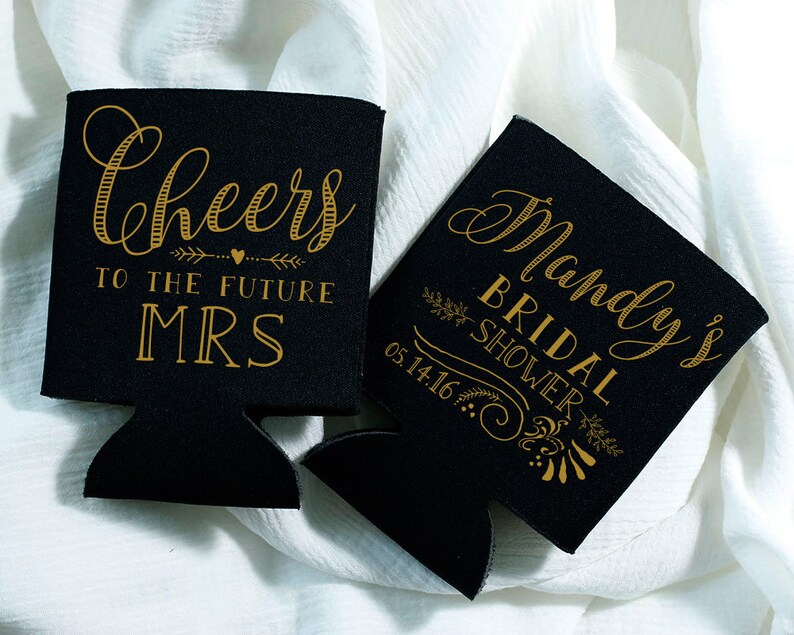 1425 Personalized Favors Bridal Shower Favors Bachelorette Favors Bridal Shower Favors Cheers to the Future Mrs Cheers Wedding Favors