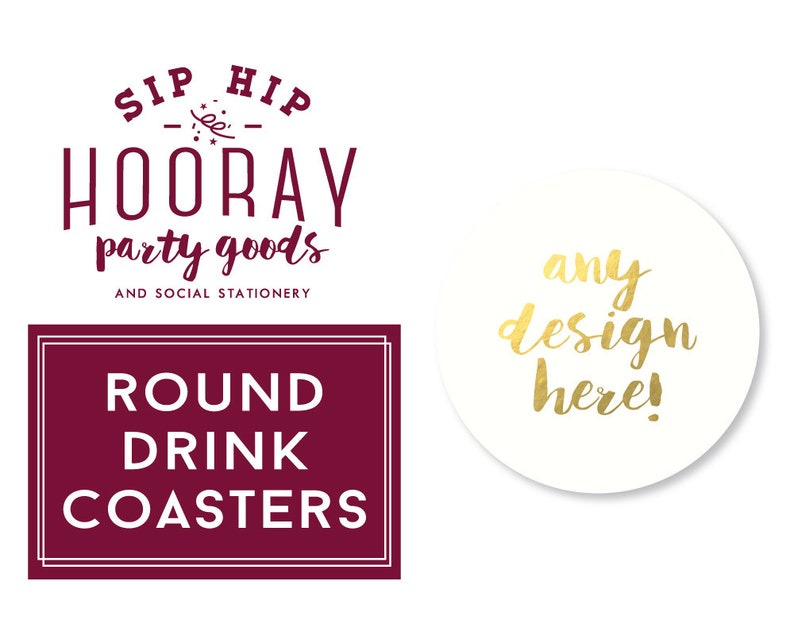 Birthday Coasters 1949 Party Coasters Any Year Feminine Coasters Beer Coaster Custom Coasters Fun Coasters Party Coaster
