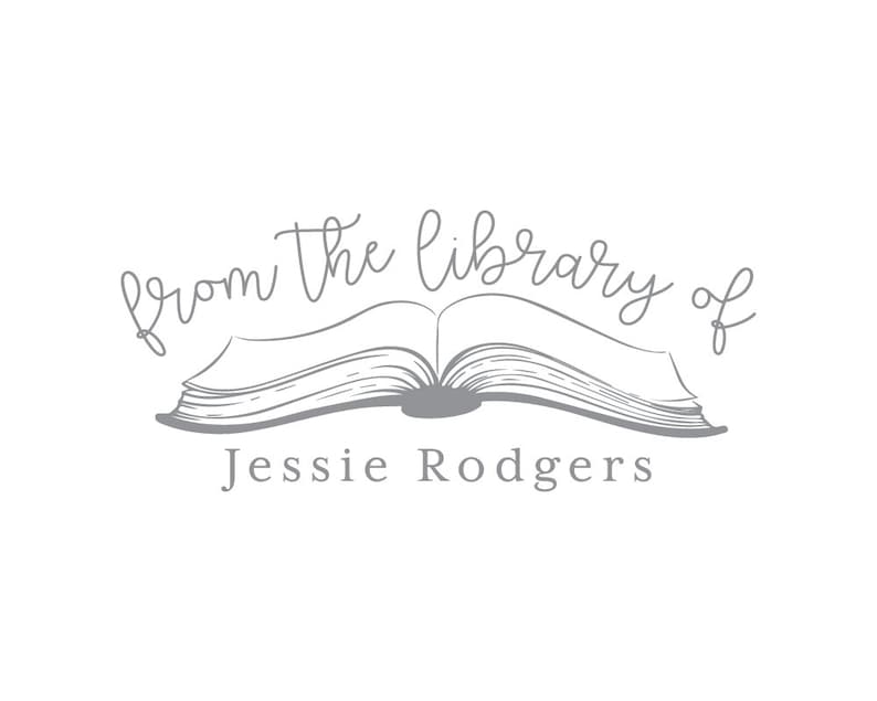 Personalized Library Stamp Book Lover Stamps From The Library Of Self-inking Stamp STP 2 Pre-inked Rubber Stamp Custom Address Stamp
