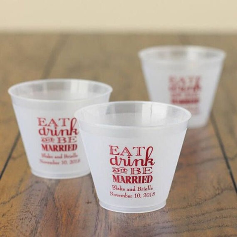 Custom Cups 9oz Plastic Wine Cups Personalized Cups Wine Etsy