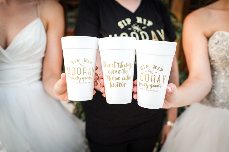 Girls Trip Styrofoam Any Location Event Cup NOLA Bachelorette Bachelorette Cups 1666 Cup Party Cups NOLA Party Cups Foam Cup NOLA