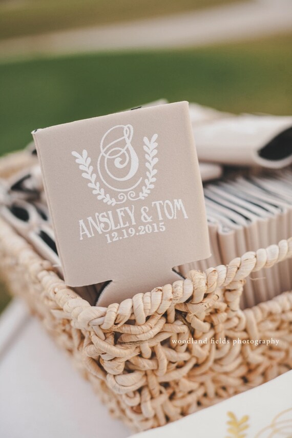 Personalized Wedding Favors Custom Wedding Monogram Wedding Etsy