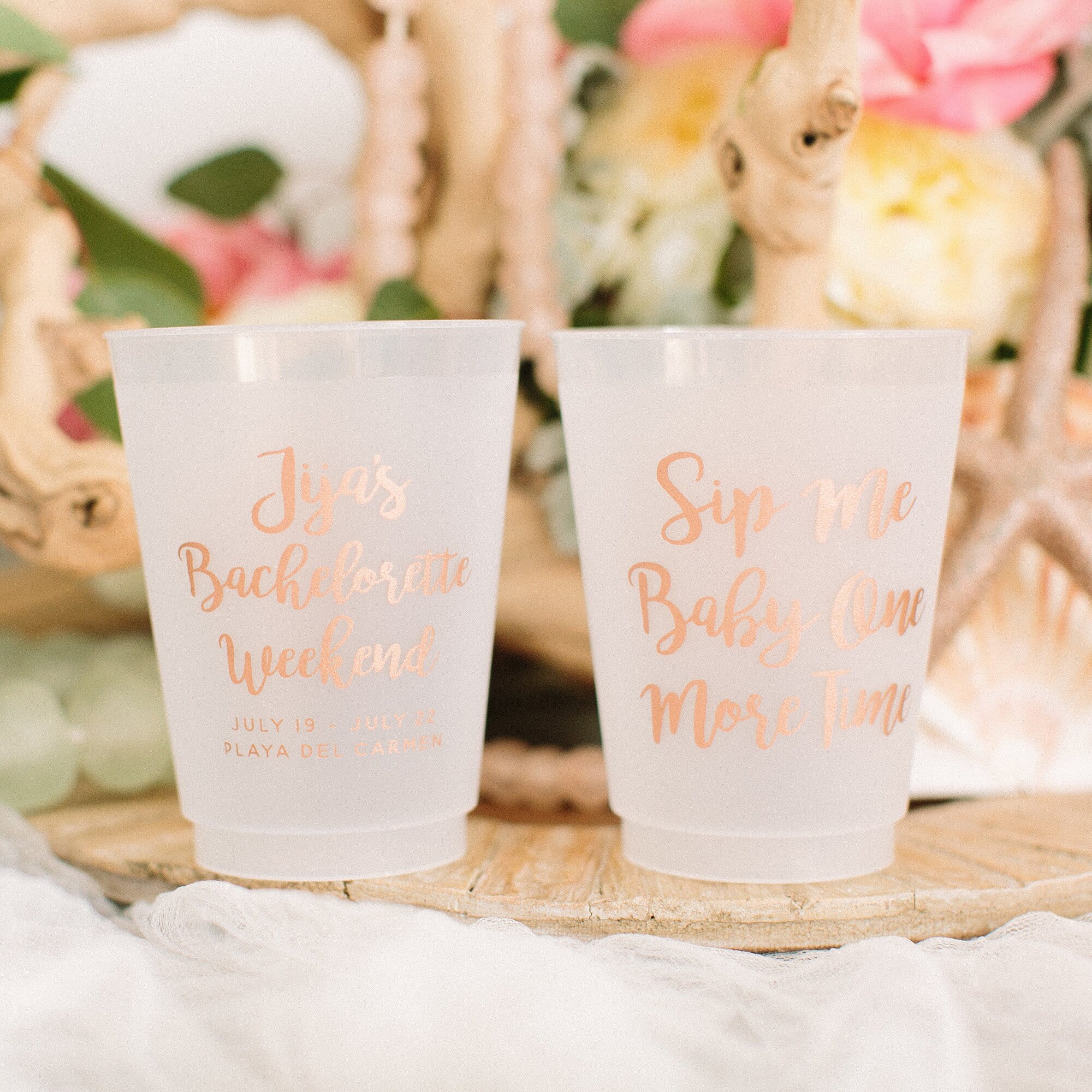 Bachelorette Cups Bachelorette Party Cups Party Cups Rose Etsy