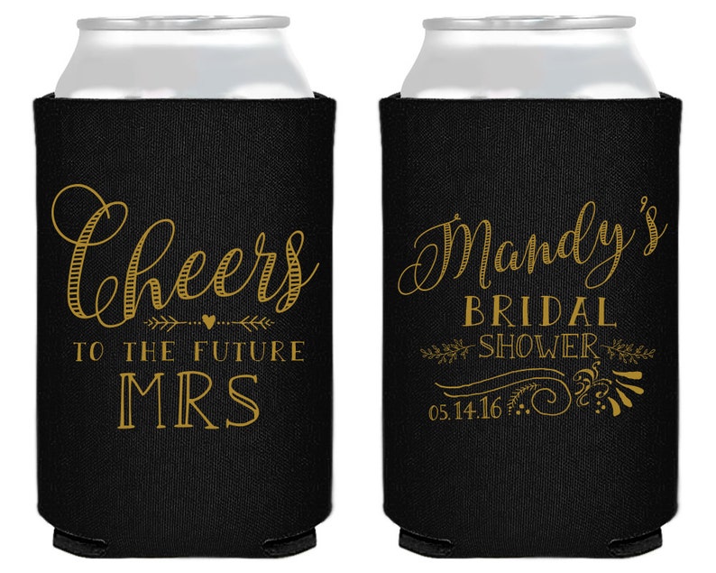 1425 Personalized Favors Bridal Shower Favors Bachelorette Favors Bridal Shower Favors Cheers to the Future Mrs Cheers Wedding Favors