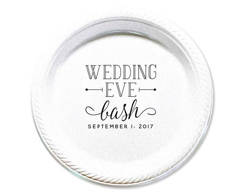 Rehearsal Wedding Eve Rehearsal Favors Dessert Plate Rehearsal Dinner Plate Plates Personalized Plates 1676 Cake Plates 7 Size
