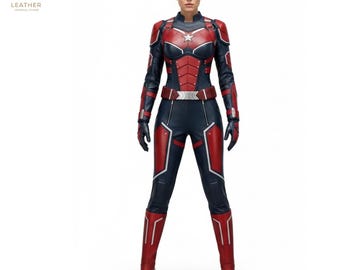 Captain Marvel Costume Women | Superhero Cosplay Outfit | Hero Suit | Gift for Her