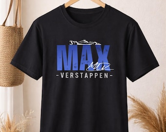 Max Verstappen Shirt, F1 Motorsport Merch, Formula 1 Racing tee, Comfy lounge wear