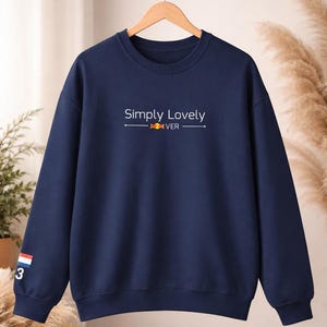 マックス・フェルスタッペン スウェットシャツ | シンプルに素敵なクルーネック | レッドブル F1 グッズ | フォーミュラ1 アパレル