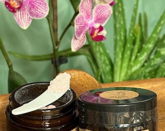 Mascarilla iluminadora de cítricos e hibisco