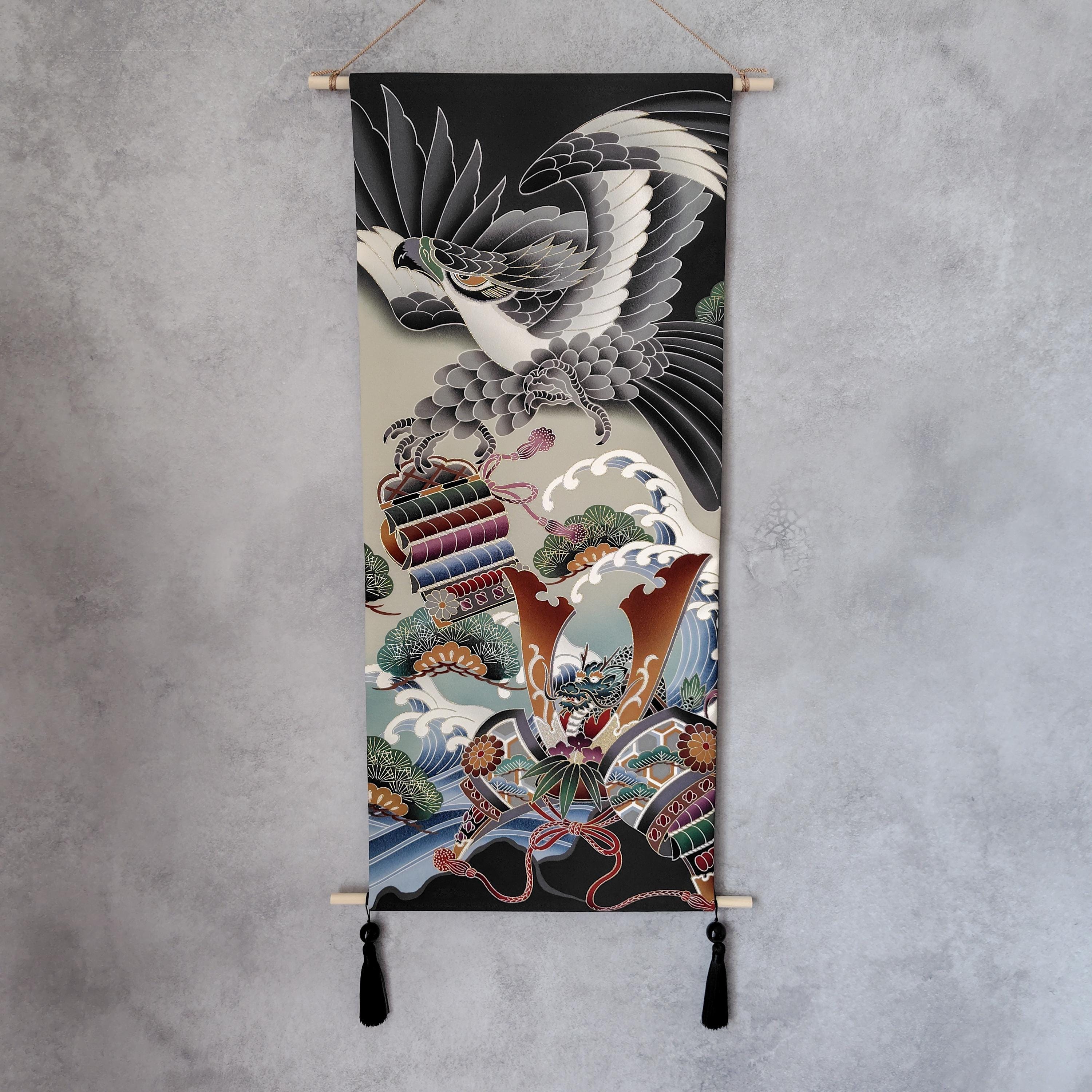 Kimono wall hanging - Etsy 日本