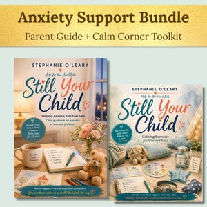 Bundel angstondersteuning voor kinderen | Calm Corner Toolkit, e-boek ouderschap (digitale download)