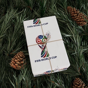 FIFA World Cup 2026 Wrapping Paper | Soccer Gift Wrap, Stadium Design